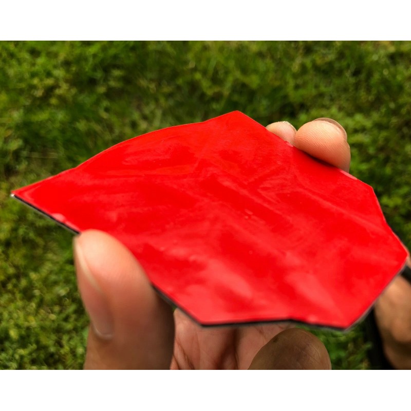 (2 PACK) ALUMINUM Transformers Autobots Optimus Prime Car Sticker Decal