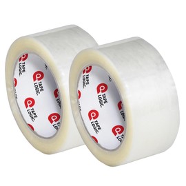 Tape Logic Packing Tape, Heavy Duty 2in x 55yd Clear (2-Pack) | Strong Clear Packaging Tape Roll Ideal for Warehouse, Office, Shipping & Moving Boxes