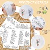 Water Soluble Stabilizer Embroidery Patterns - CRASHOT 4 Sheets Stick