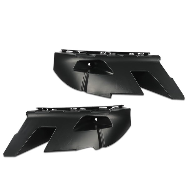PIT66 Pair Front Bumper Support Bracket Compatible with Ram 1500 Classic 2013-2019 (2019 1500 Classic DS Model) 68104944AD 68104945AE CH1043121 CH1042121 (one with notch on edge, one without)