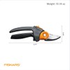 Fiskars Pruning Shears, Bypass Pruner that Cuts Through Stems up