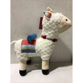 FAO Schwarz 17” Llama Plush Stuffed Animal Toy with LED Lights and Sound