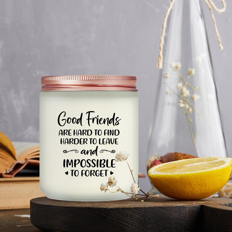 Risnoae Best Friend Gift for Women - Good Friends are