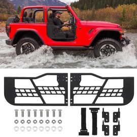 Garvee Off Road Tubular Half Doors for Wrangler TJ 1997-2006 – Set of 2 Tube Half Doors (NO Mirrors)