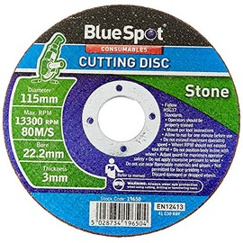 Blue Spot 4 1/2" Stone Cutting Disc