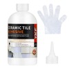 YKF Heavy Duty Tile Adhesive Glue, 10.5 Oz Versatile Constuction