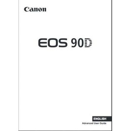 Canon EOS 90D Instruction Owners Manual EOS90D Book NEW