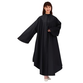Cattleya Haircut Cape, Black, F