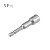 Kozelo 5pcs Power Nut Driver Bit - [1/4 Inch x