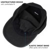 GADIEMKENSD Winter Fleece Hats Reflective Ponytail Hat for Women Baseball