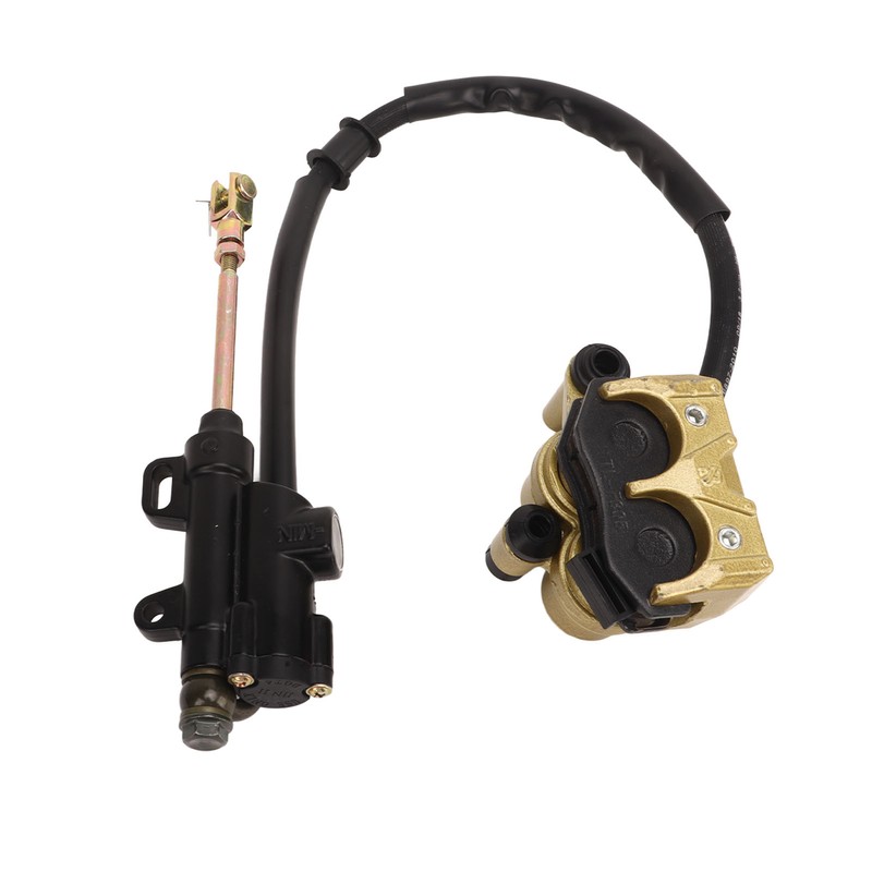 Hydraulic Rear Disc Brake Caliper System With Brake Pads Replacement