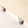 Mini Fixed Caster Wheels 1 inch Silent Ball Bearing Small
