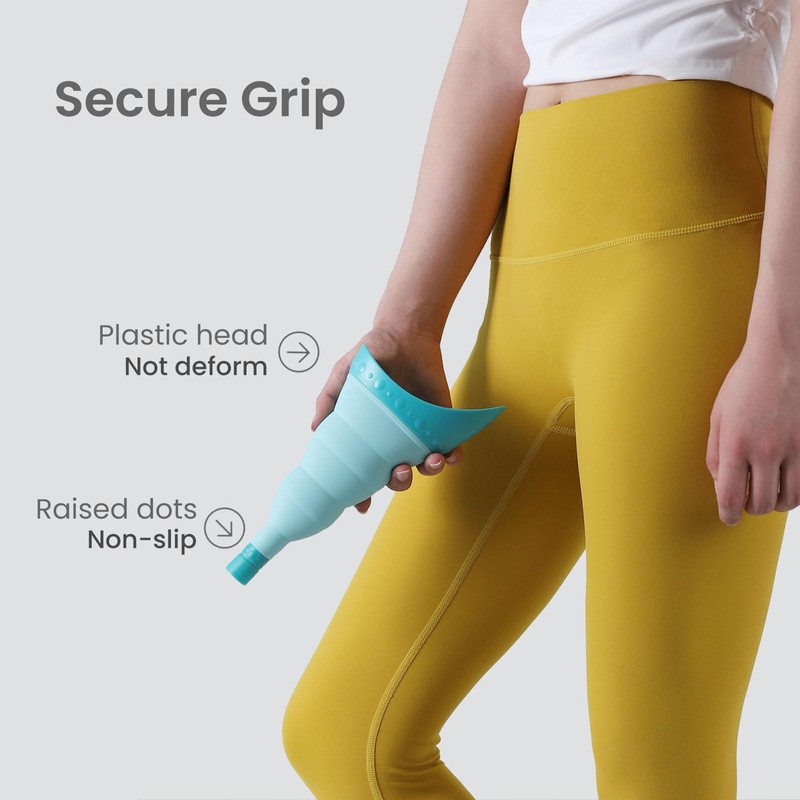 TRIPTIPS Pee Conch Foldable Female Urinal Device Portable Urinal for