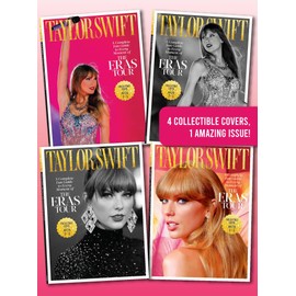 Taylor Swift - Fan Guide To The Eras Tour: 4 Collectible Covers, 1 Keepsake Issue, Swifties, Special Guests, Songs, Sets, Designer Outfits, 10 Eras, 100 Photos & Poster! Version 1