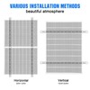 Solar Panel Mount Brackets, 2 Sets 45 inch Adjustable with