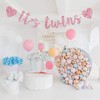 INNORU It's Twins Banner for Girls, Baby Shower Gender Reveal