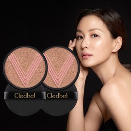 (2 pieces) Cledbell Season 3 Miracle Power Lift V Cushion No. 23 Refill / (2개)끌레드벨시즌3 미라클파워리프트V쿠션 23호 리필