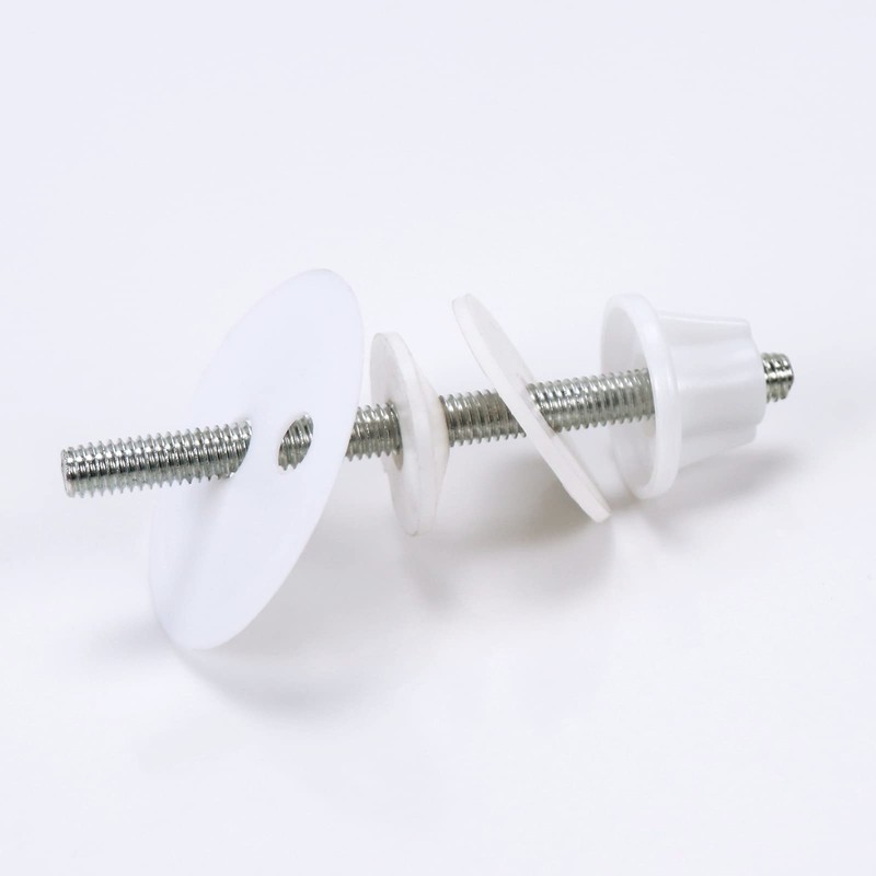 Fanmitrk Toilet Seat Fittings-Toilet Seat Plastic Accessories,Replacement Accessories for Most