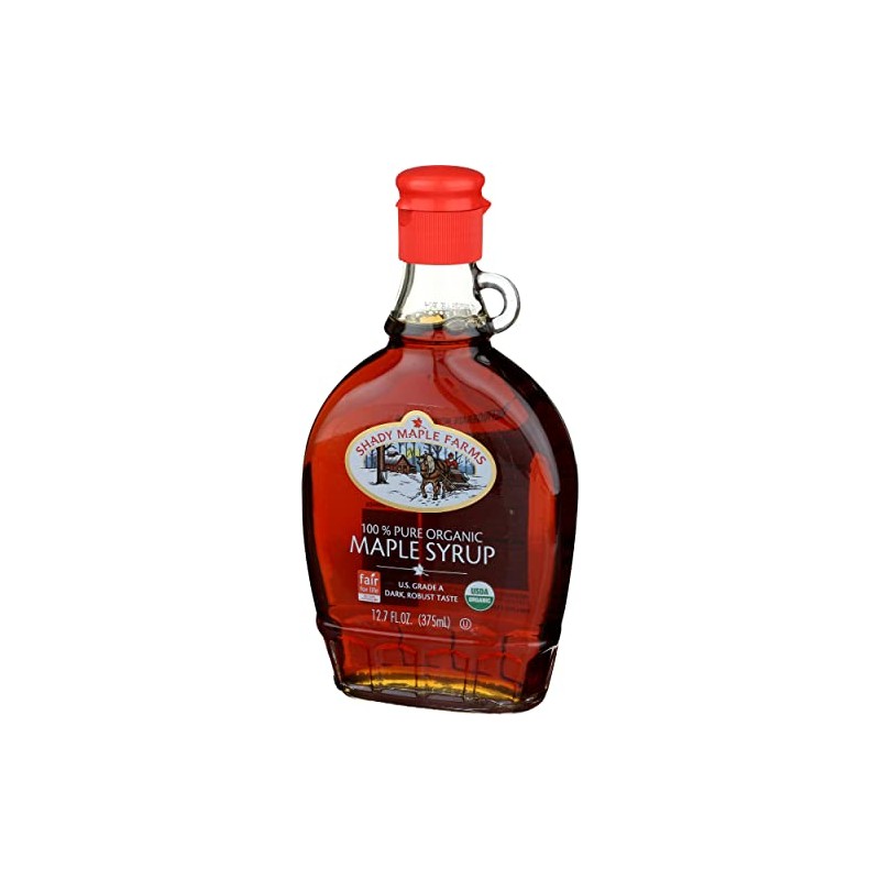 Shady Maple Farms Organic Grade A Maple Syrup, 12.7 Fl