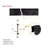 Mytee Products 4" Fuel Tank Strap Isolator for Semi Trucks