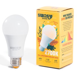 Sunsy Shine - foco de luz solar de espectro completo sin parpadeo (2700 K)