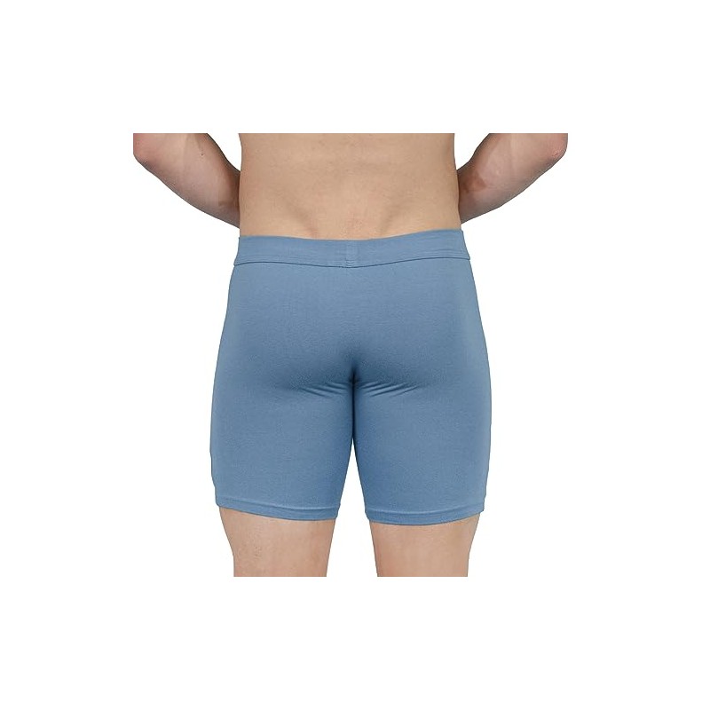 Obviously EliteMan - Calzoncillos calzones de 6 pulgadas, Pizarra, Medium