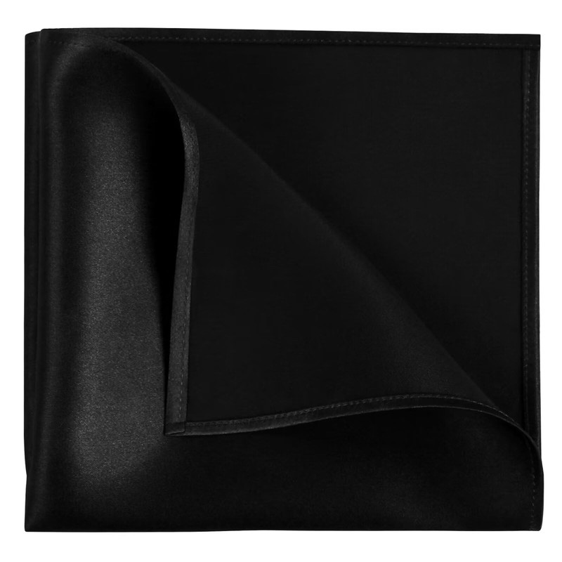 MANSPHIL - Bolsillo cuadrado de seda de morera 100 %