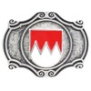 BELTINGER Belt Buckle Coat of Arms Franken 4.0 cm Buckle