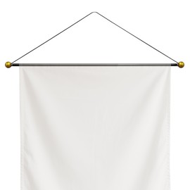 Tapestry Hanging Telescopic Rod 17-32 inch for Lightweight Aesthetic Tapestries Room Deco Scalable Wall Hanging Bar Banner Hanger Pole (Gold/Black)