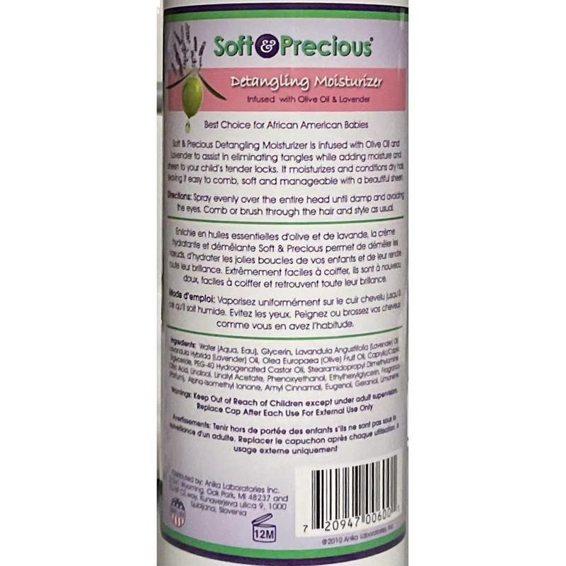 Soft & Precious Moisturizing Detangling Spray (Pack of 2)