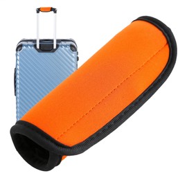 Luggage Handle Wrap | Neoprene Luggage Tags for Suitcases | Soft Protective Comfort Grip, Bright Color Identifiers for Cruise Travel, Flying, Airplane, Airport