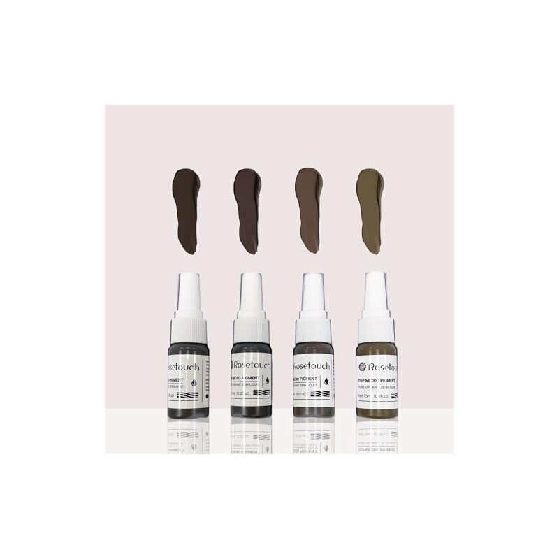 Rosetouch Dark Pigments for Microblading & Permanent Makeup - Professional