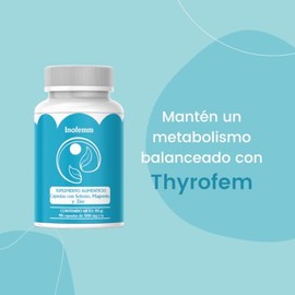 Thyrofem (Selenio, Magnesio y Zinc) Suplemento alimenticio 90 Capsulas