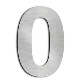 nanlyiau Stainless Steel House Number Large Stainless Steel House Number House Numbers Stainless Steel Made of Solid SUS304, Brushed Floating Effect 9 in/228 mm (0)