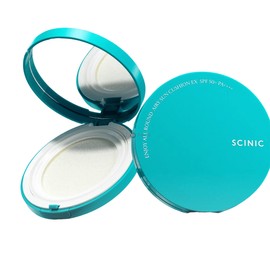 Cicmonic 싸이닉 선쿠션 무기자차 쿨링 엔조이 올라운드 에어리 SPF50+PA++++ Cyanic Sun Cushion Mild Cooling Enjoy All Around Airy SPF50+PA++++ [Main product]