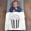 Azeeda 'Popcorn Bucket' Cotton Baby Blanket/Shawl (BY00040062)