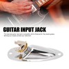 Guitar Input Jack Boat Style 6.35mm Metal Electric Guitar Input