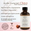 Aceite Esencial 100% Puro de Clavo comestible,Alimenticio y Terapéutico 120