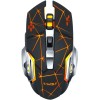 Mouse gamer de juego inalámbrico Free Wolf X8 star black