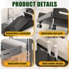 Spice Organization for Cabinet | 2 Tier Standing Height-Adjustable Spice