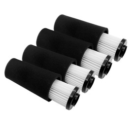 4 Pack Filters Compatible with Dirt Devil Style F112 Endura Replacement Odor Trapping Filter,UD20120NC, UD70161, UD70164, UD70174，Compares to AD47936