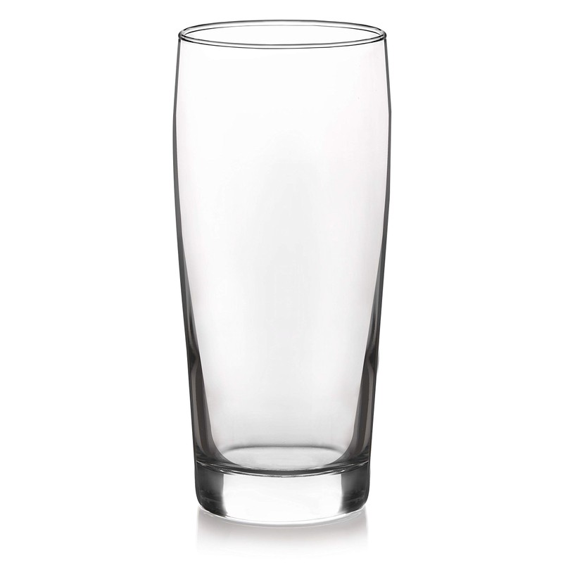 Libbey Craft Brews Craft Pub Glasses Set, Elegant, Curvy Style