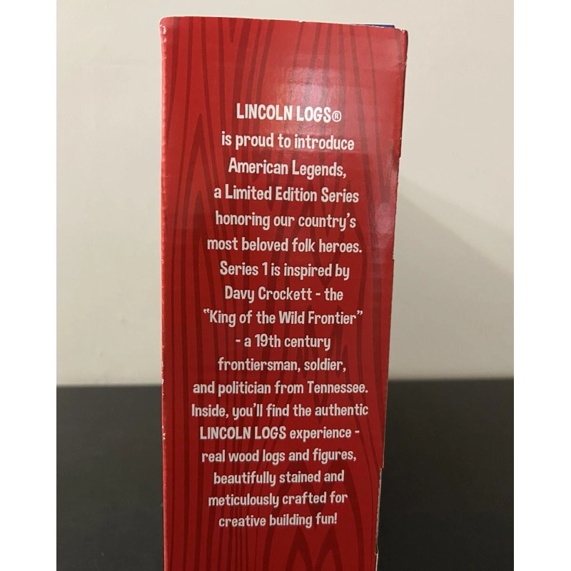 Lincoln Logs American Legends Limited Edition Series 1 - Davy