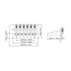 Electric Guitar Tremolo Bridge System Metal Professional Guitar Bridge System
