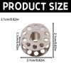 40 Bobbins for Sewing Machine, 2.1cm×2.1cm×1.1cm, Universal Sewing Machine Bobbins,