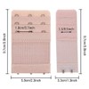 Baring Women's 6 Pack Bra Extensions, Elastic Extenders 3 Rows