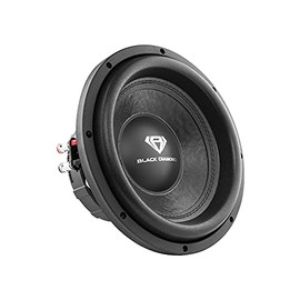 Black Diamond DIA-10D4 Car Subwoofer 10" 440W Max Power, 220W RMS, Dual 4 Ohms, DVC (1 Speaker)