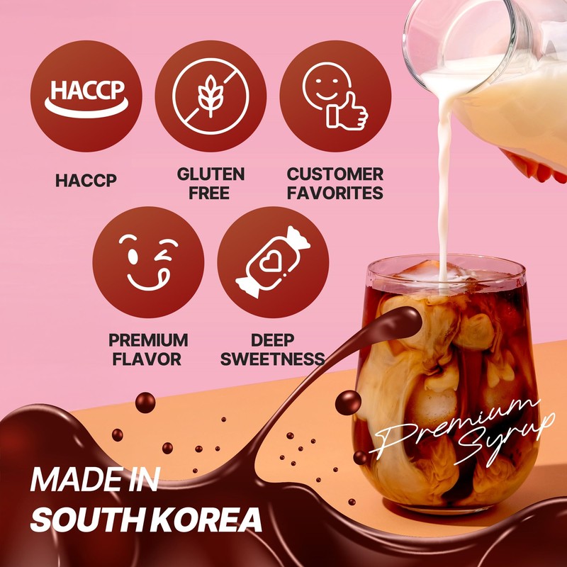 [Nokchawon] Korean Earl Grey Syrup, Bergamot-Infused Drink Syrup for Milk