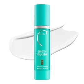 Malibu C Sensitiv Vital Crème Face Moisturizer - Non-Comedogenic Moisturizer for Combination Skin - Lightweight Formula Enriched with Pro Vitamin B5 & Jojoba Esters (1.69 oz)