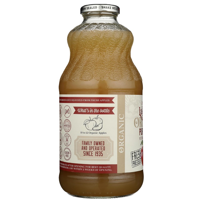 Lakewood, Organic Pure Apple Juice, 32 oz